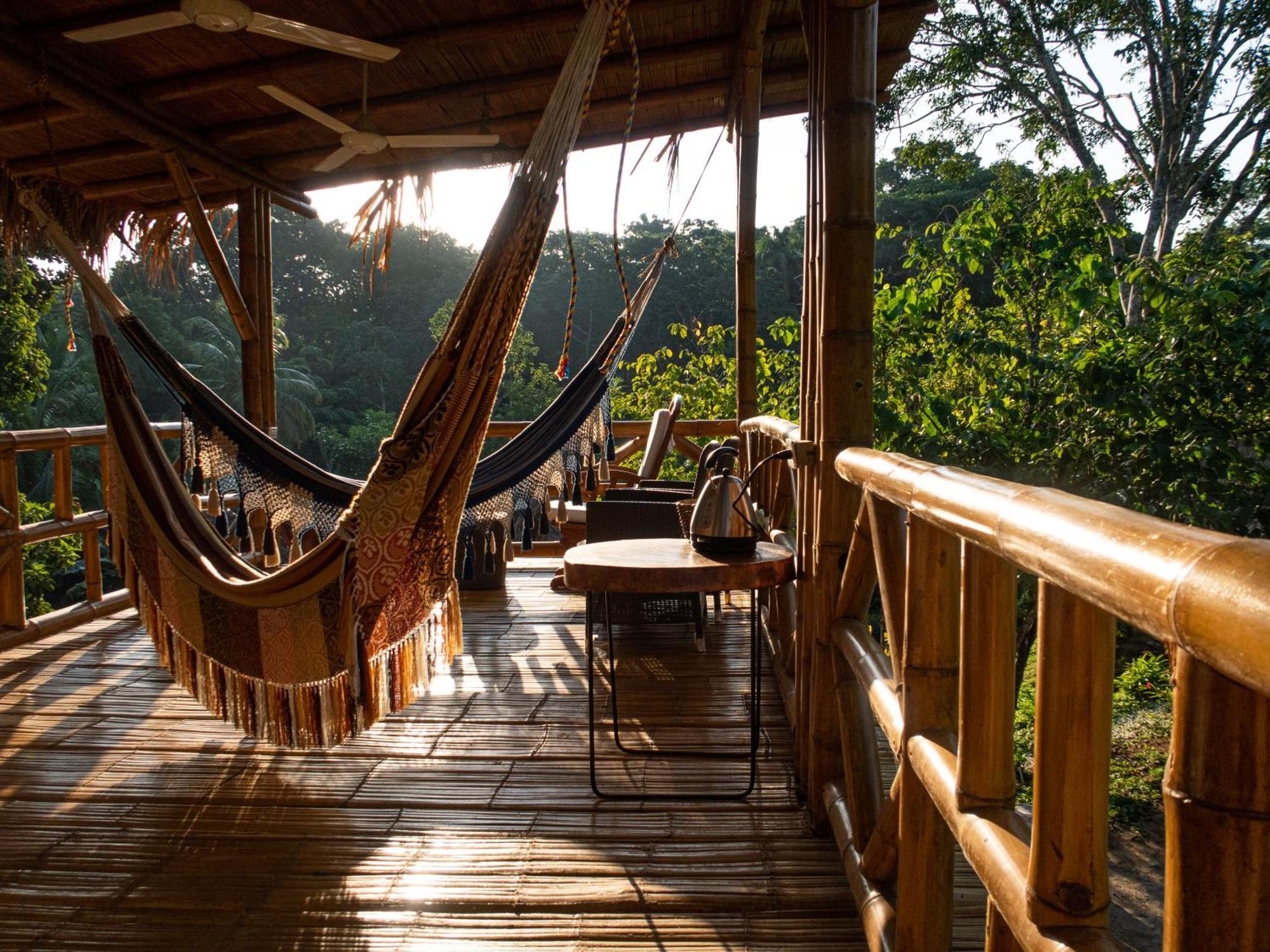 Готель Ecohabs Bamboo Parque Tayrona - Dentro Del Pnn Tayrona Ель-Зайно Екстер'єр фото